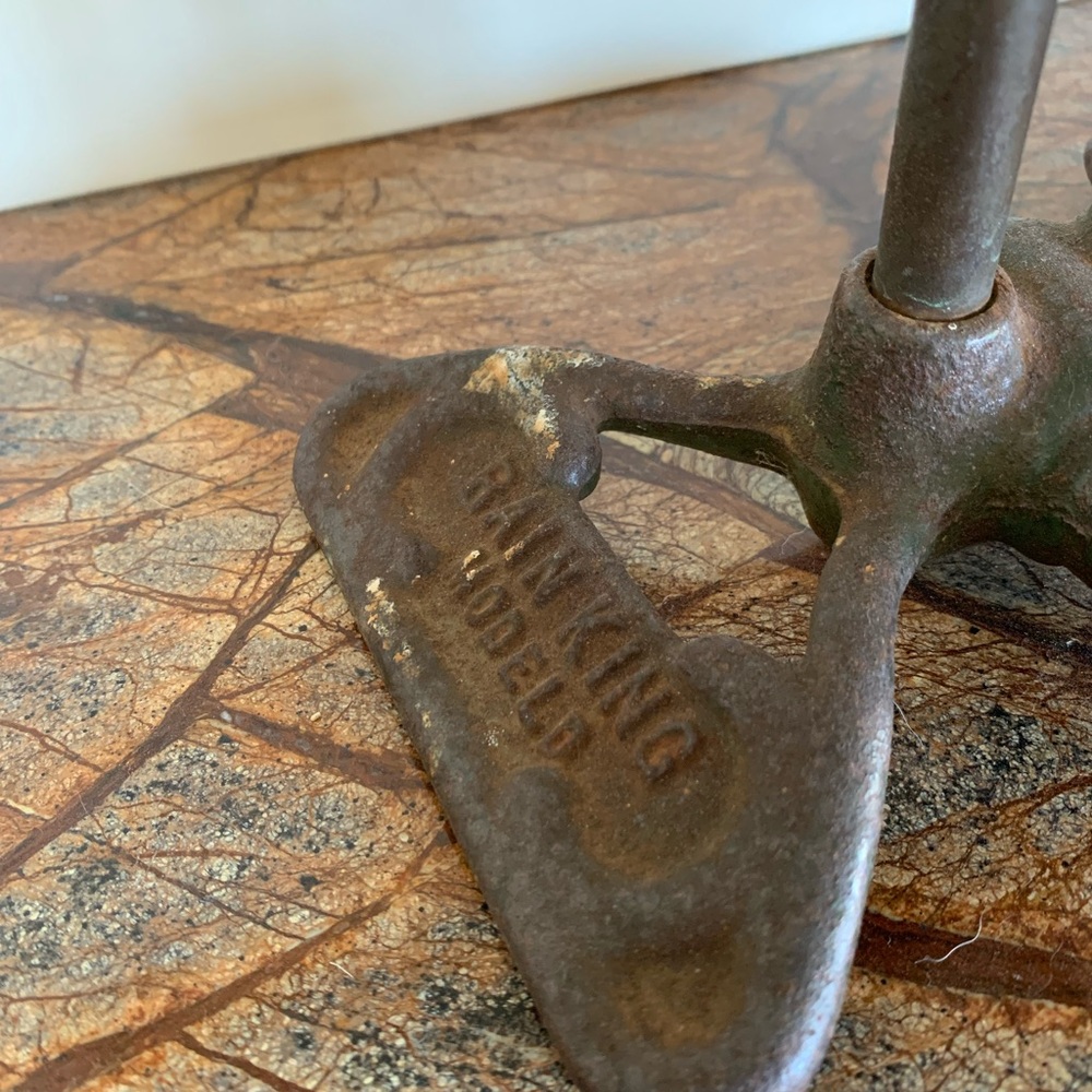 Vintage Rain King Model D sprinkler by Sunbeam from 1920’s lawn sprinkler - Picture 4 of 8